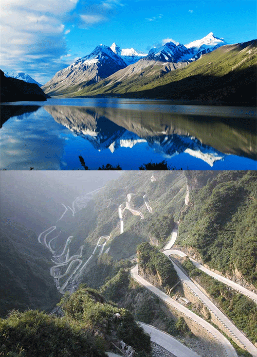 Tibet - East Rawok Lake & Serkhim-la (pass)